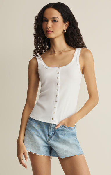 Niko Scallop Rib Tank Top – Z SUPPLY