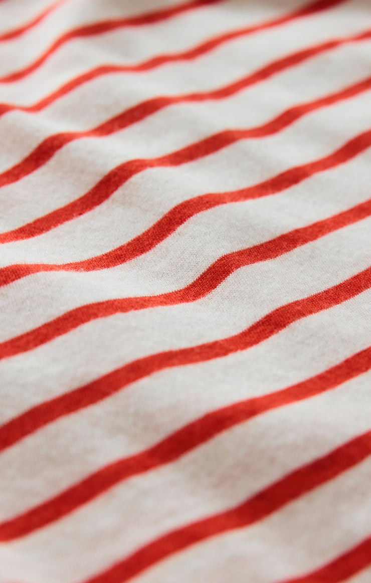 Tops Junie Striped Tee Lychee