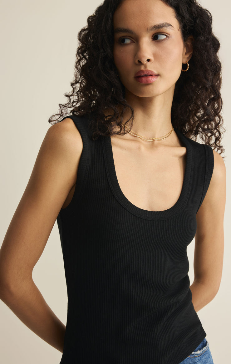 Tops Leisurely Tank Black