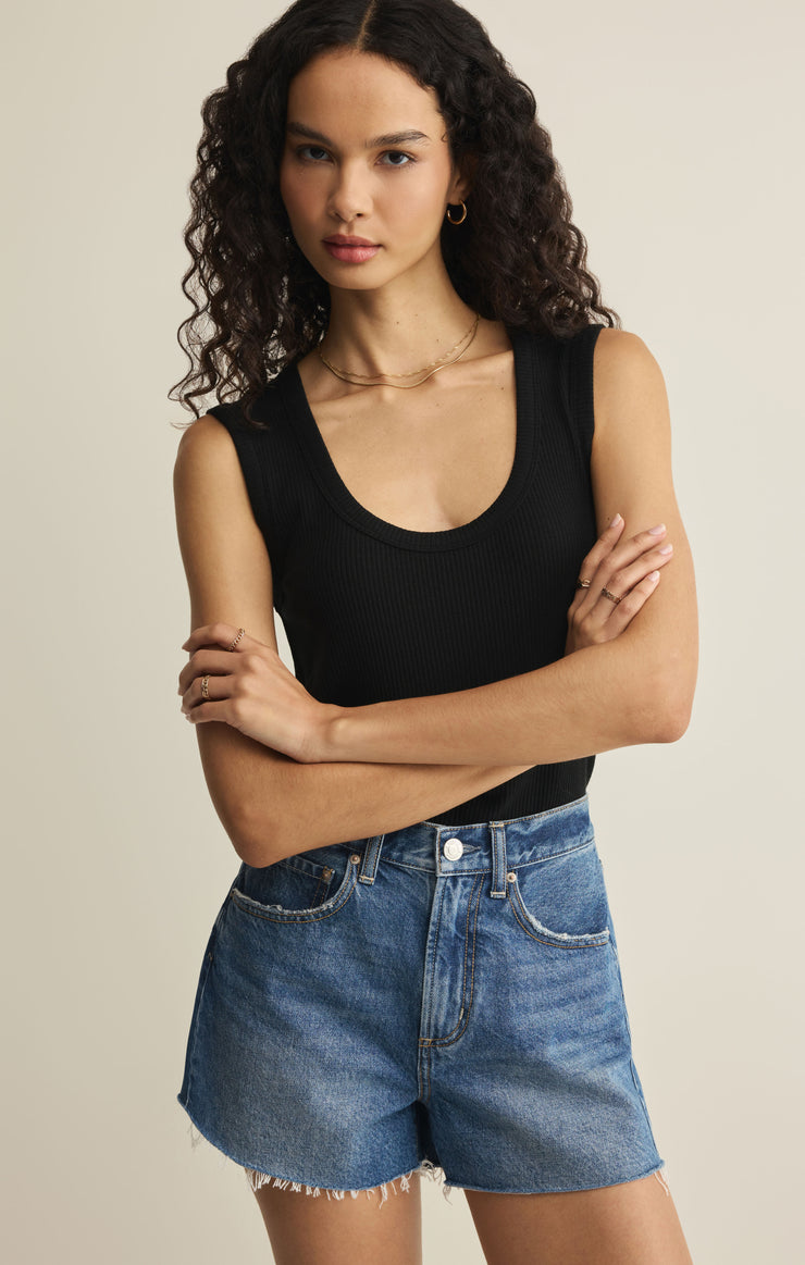 Tops Leisurely Tank Black