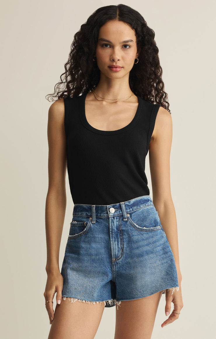 Tops Leisurely Tank Black