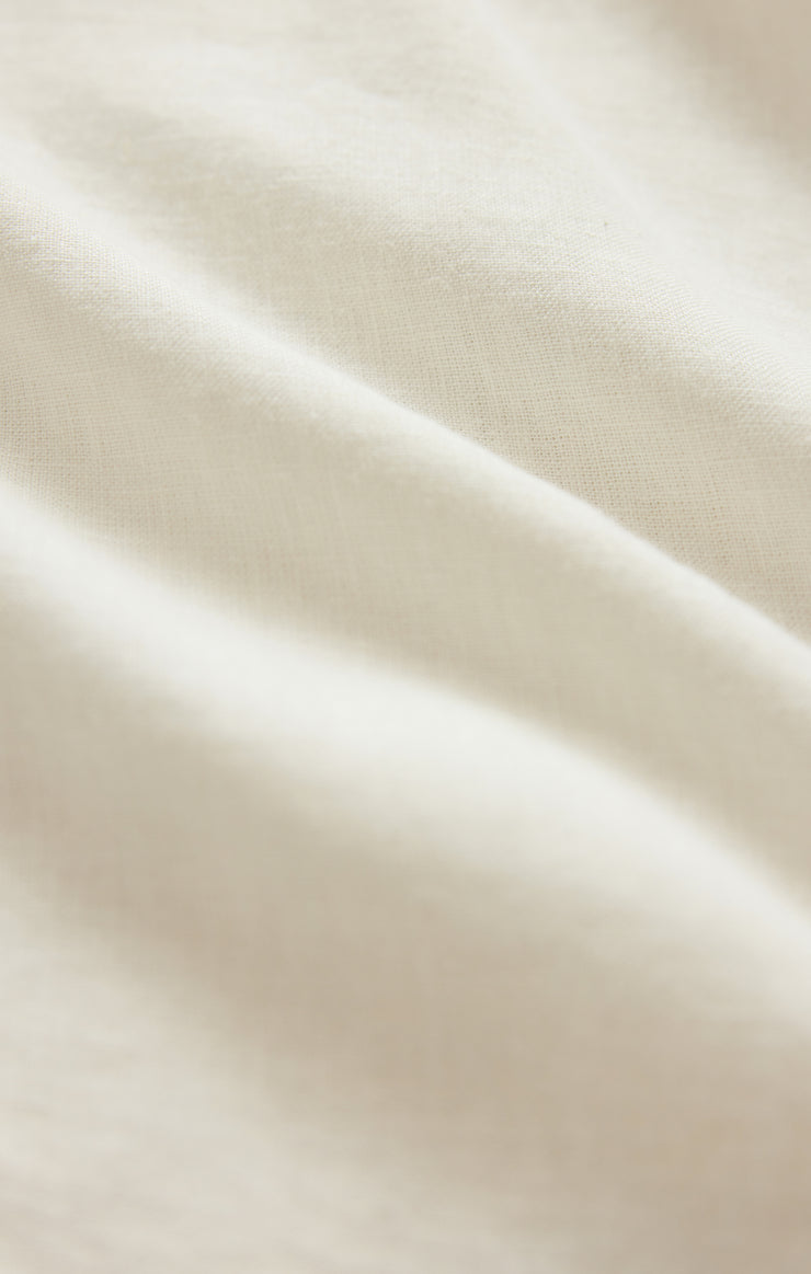 Tops The Signature Linen Top White