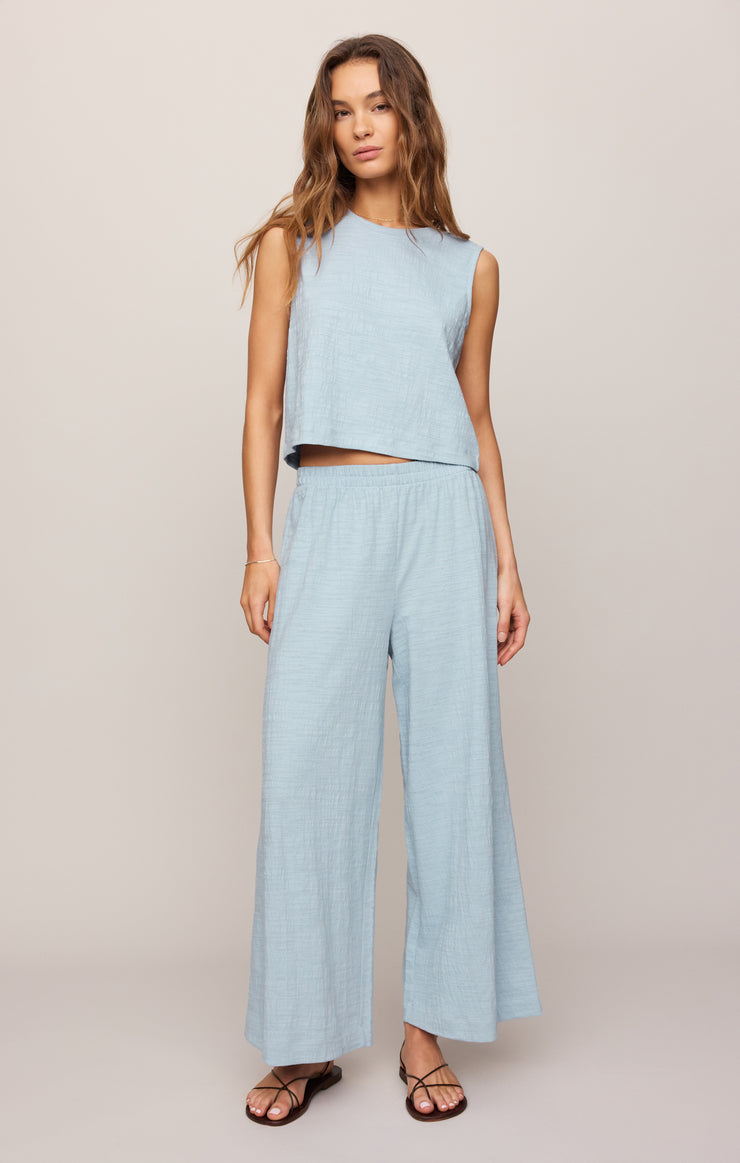 Tops Sloane Textured Tank Coast