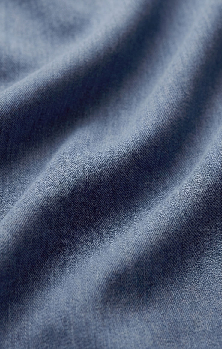 Tops The Perfect Twill Button Up Classic Indigo