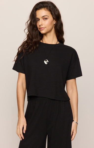 Sway Textured Cropped Tee – Z SUPPLY