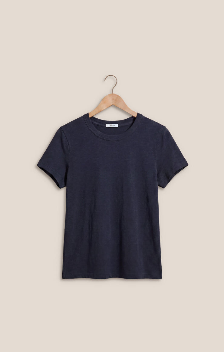 Tops Junie Slub Tee Eclipse