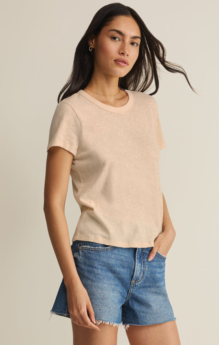 Tops Junie Slub Tee Island Coconut