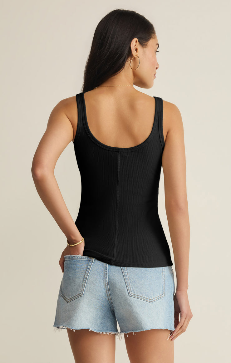 Tops Renae Rib Tank Top Black