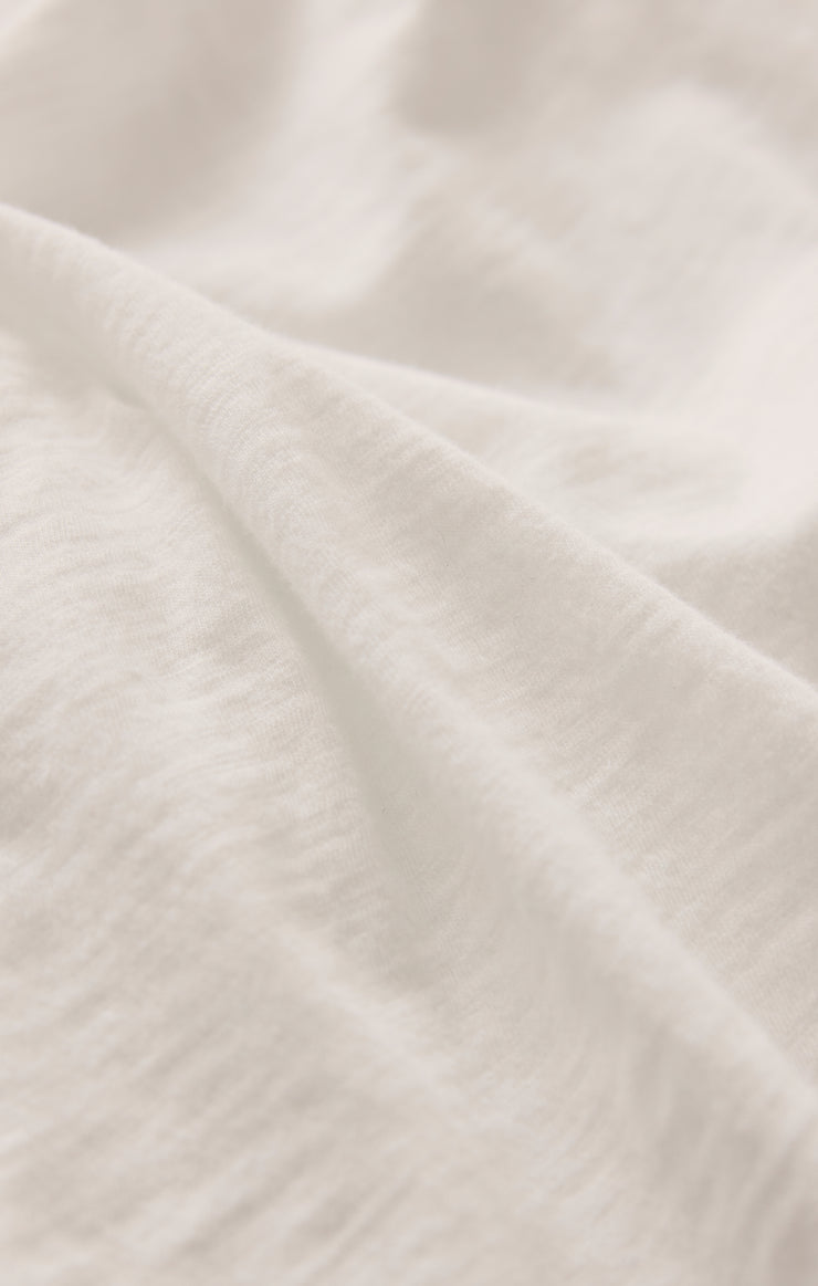 Tops Per Diem V-Neck Tee White