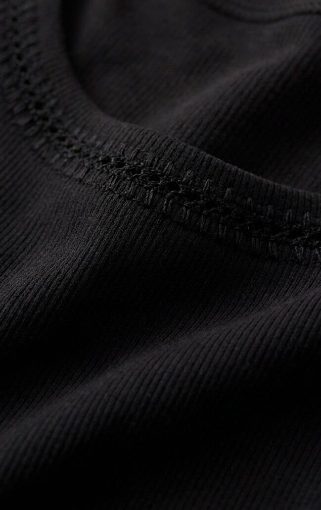 Tops Larkin Whipstitch Tank Black