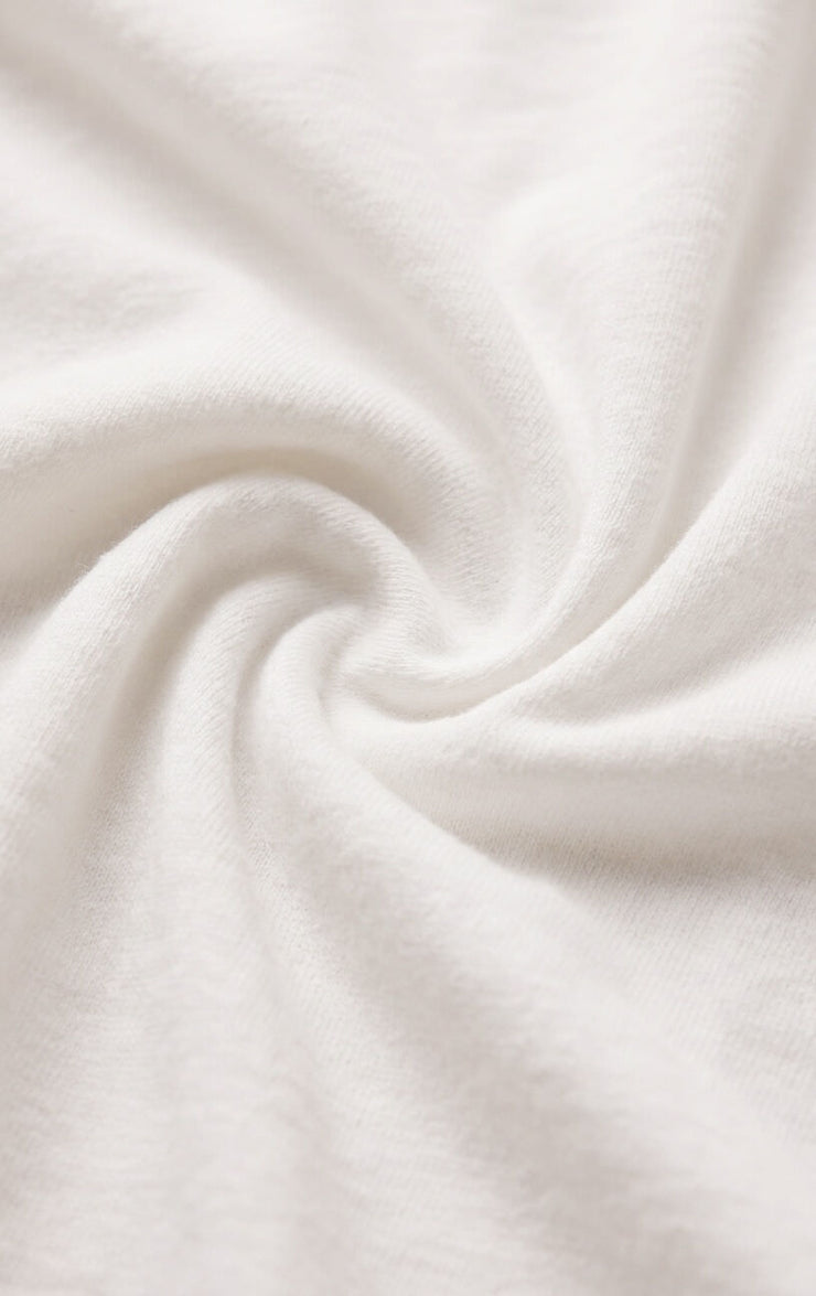 Tops Nomad Slub V-Neck Tee White