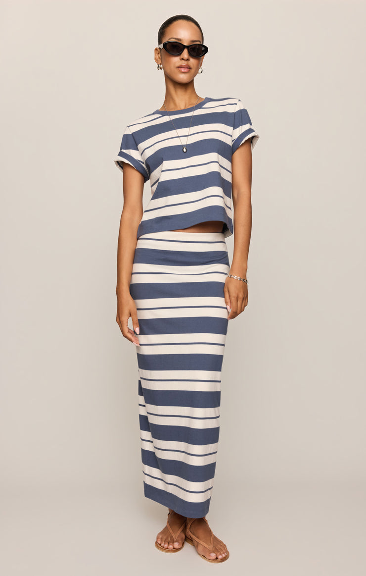 Stellan Striped Jersey Tee