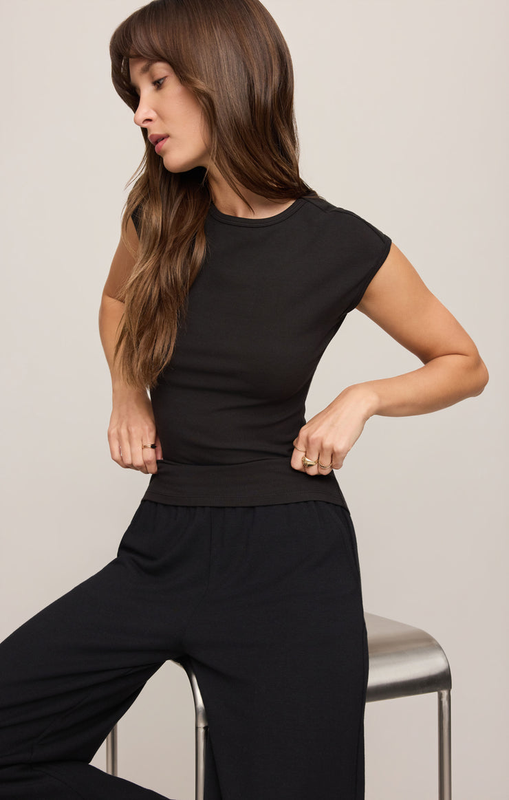 Tops Soft Trace Second Skin Top Black