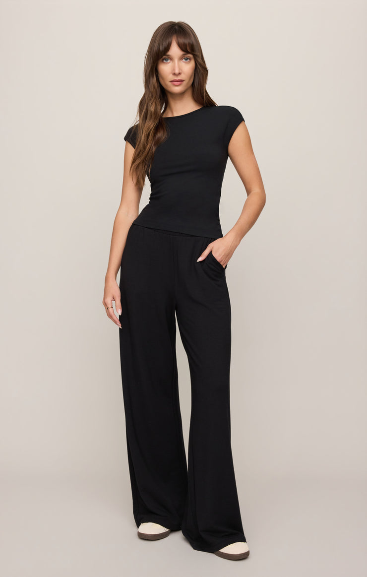 Tops Soft Trace Second Skin Top Black