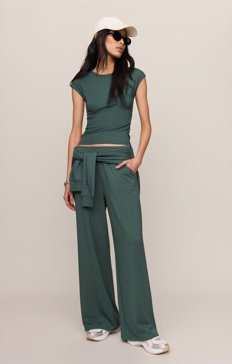 Tops Soft Trace Second Skin Top Emerald Cove