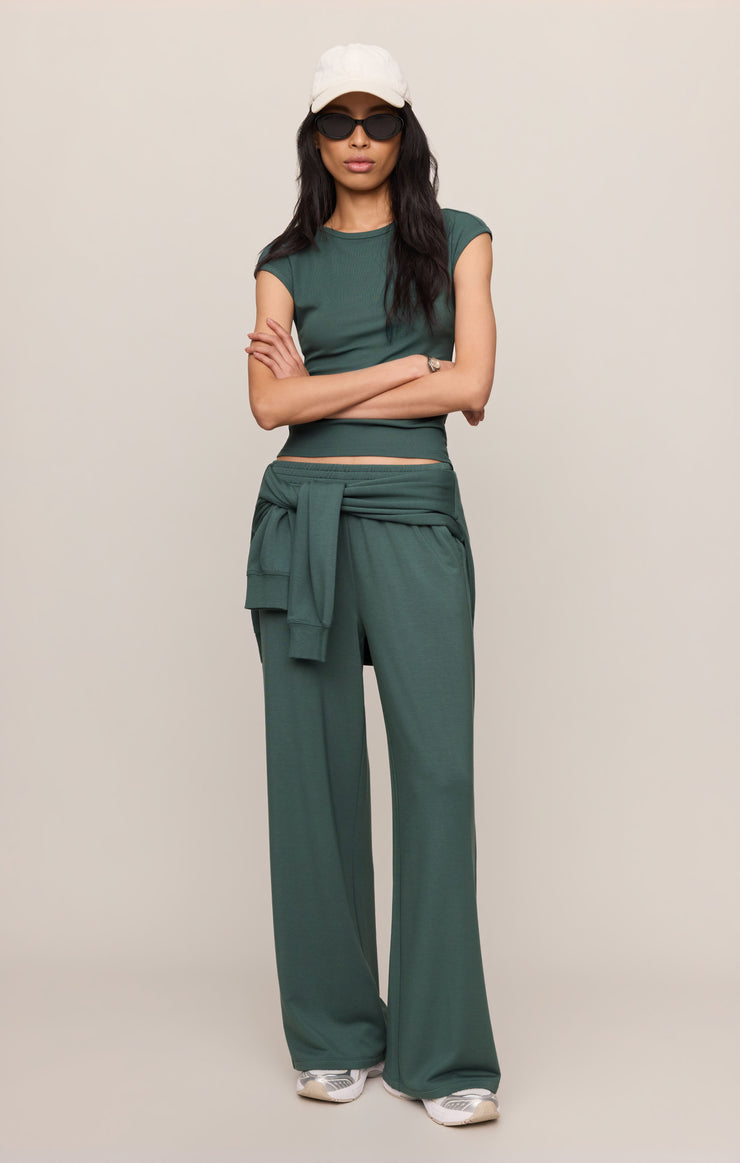Tops Soft Trace Second Skin Top Emerald Cove