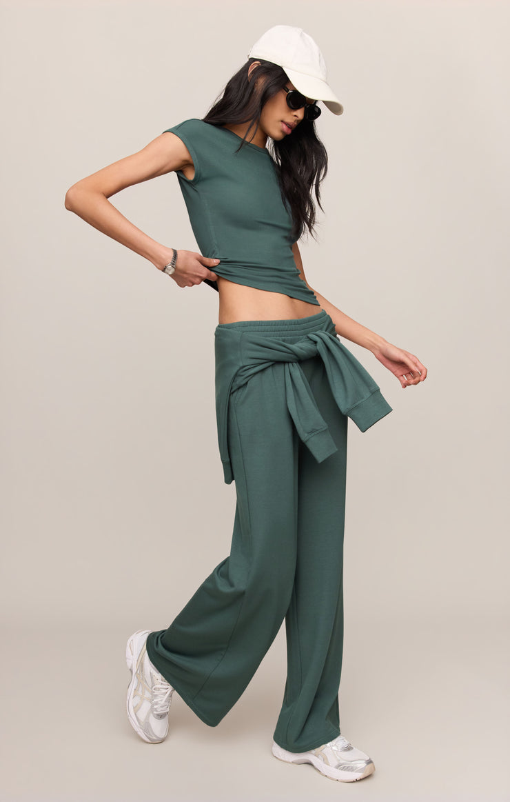 Tops Soft Trace Second Skin Top Emerald Cove
