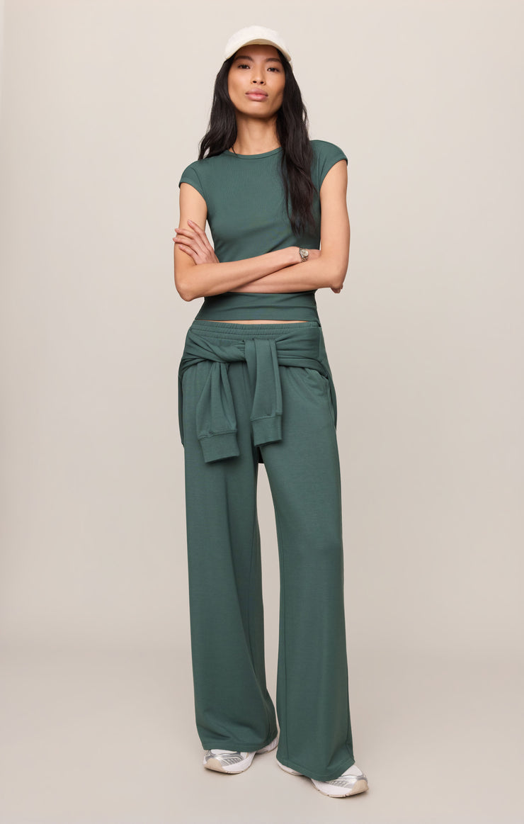 Tops Soft Trace Second Skin Top Emerald Cove