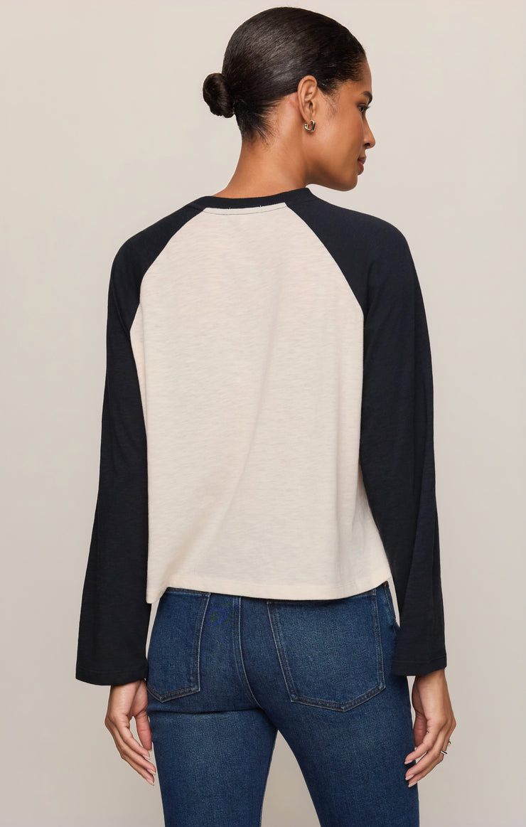 Tops Classic Slub Baseball Tee Eclipse