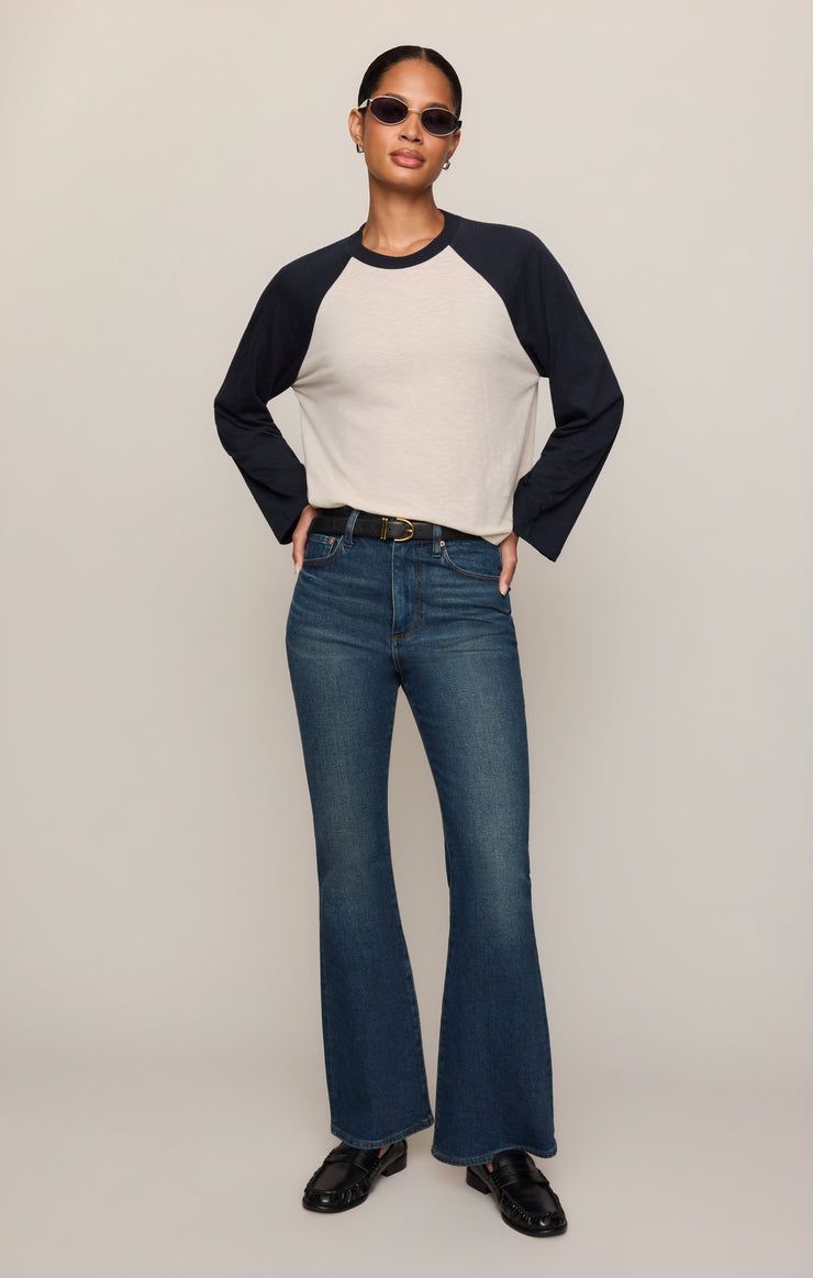 Tops Classic Slub Baseball Tee Eclipse