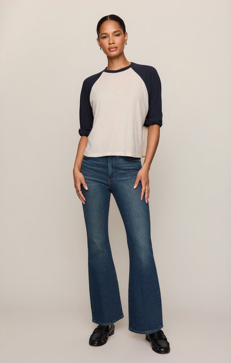 Tops Classic Slub Baseball Tee Eclipse