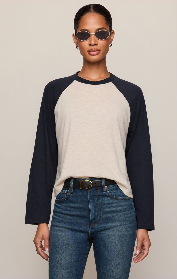 Tops Classic Slub Baseball Tee Eclipse