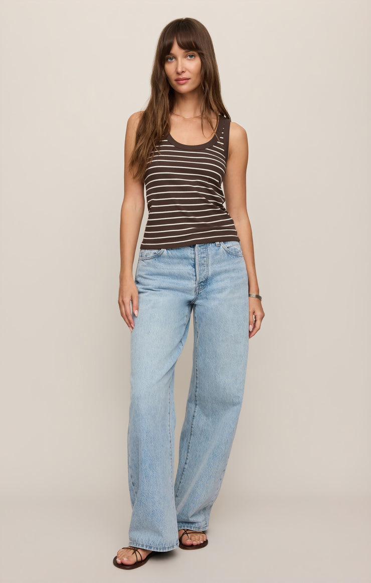Rowe Striped Scoop Tank