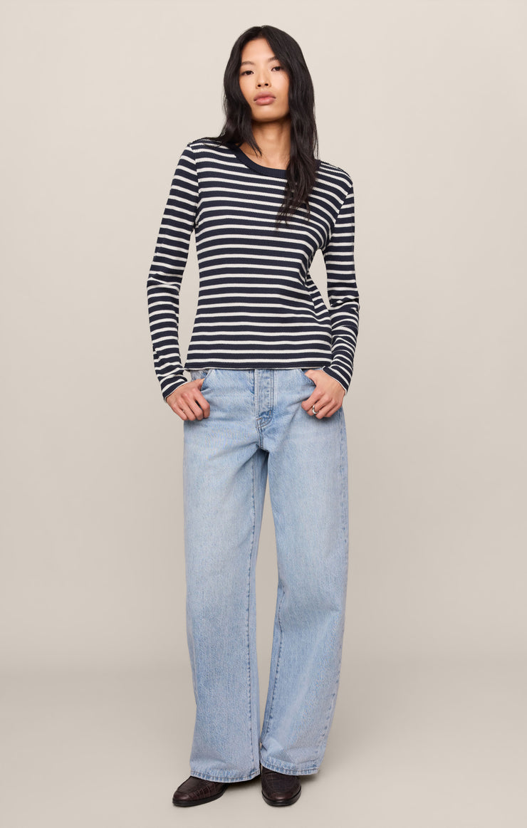 Tops Arlet Stripe Thermal Top Eclipse