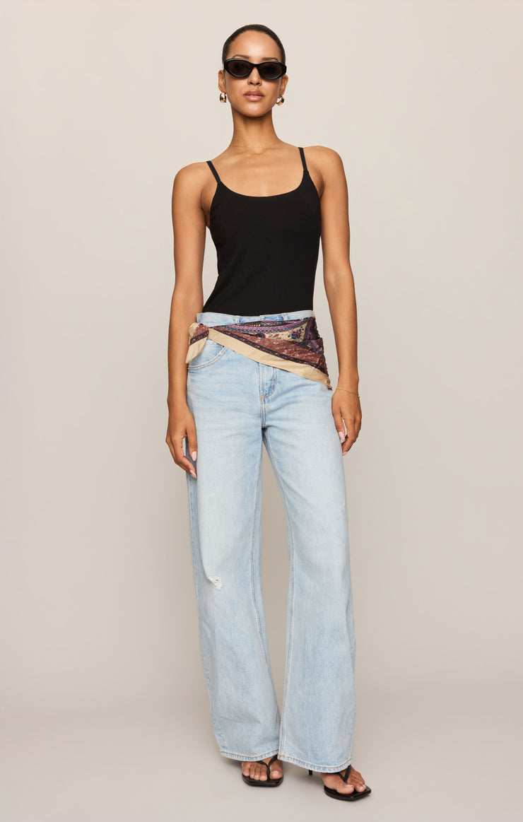 Tops Second Skin Cami Black