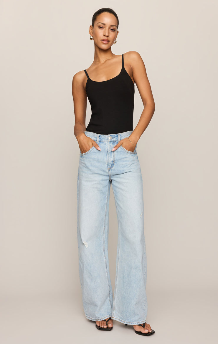 Tops Second Skin Cami Black