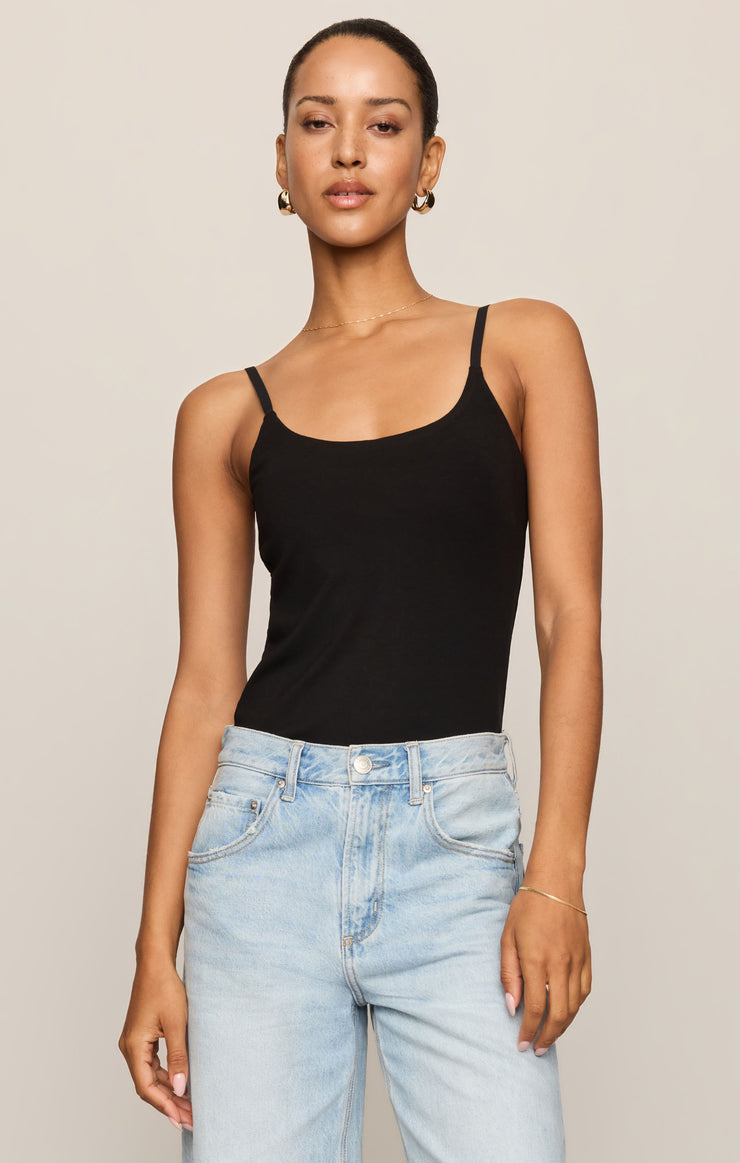 Tops Second Skin Cami Black
