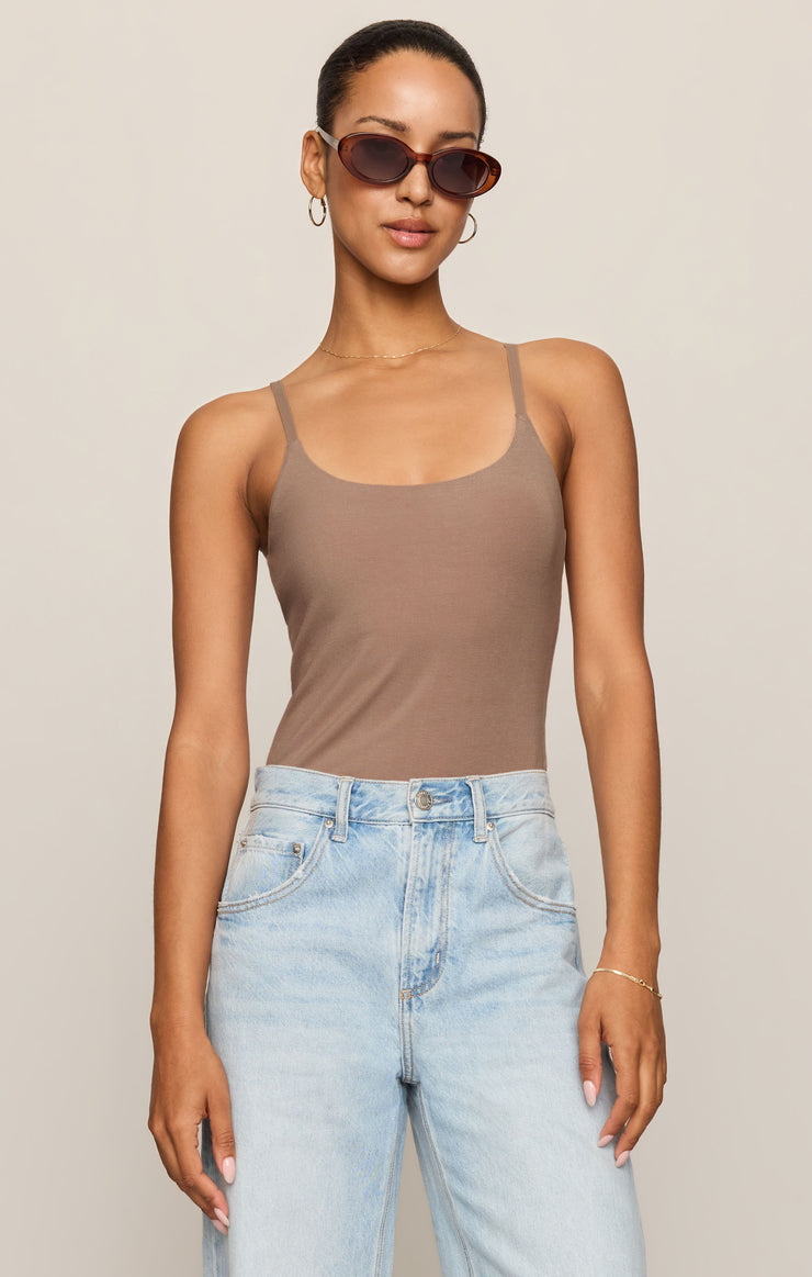Tops Second Skin Cami Desert Taupe