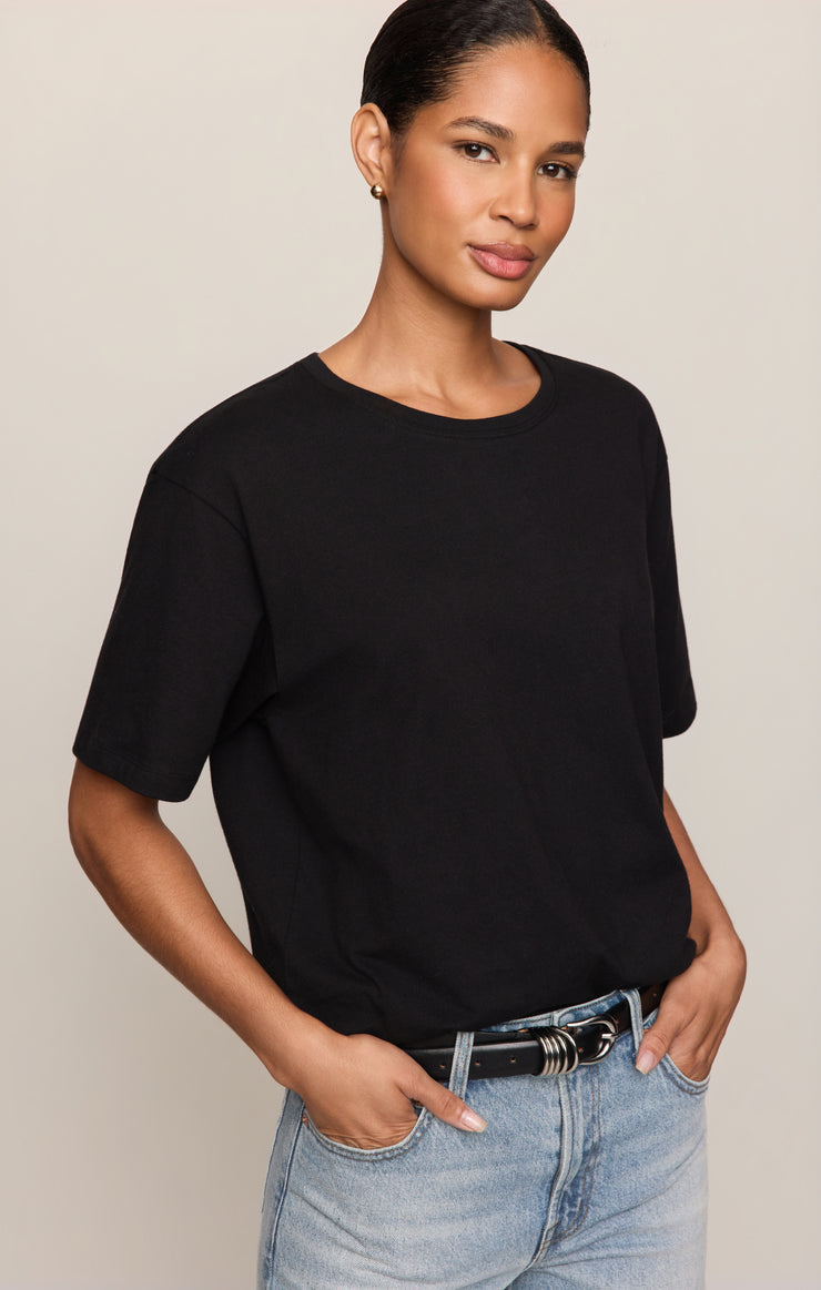 Tops Long Breeze Tee True Black