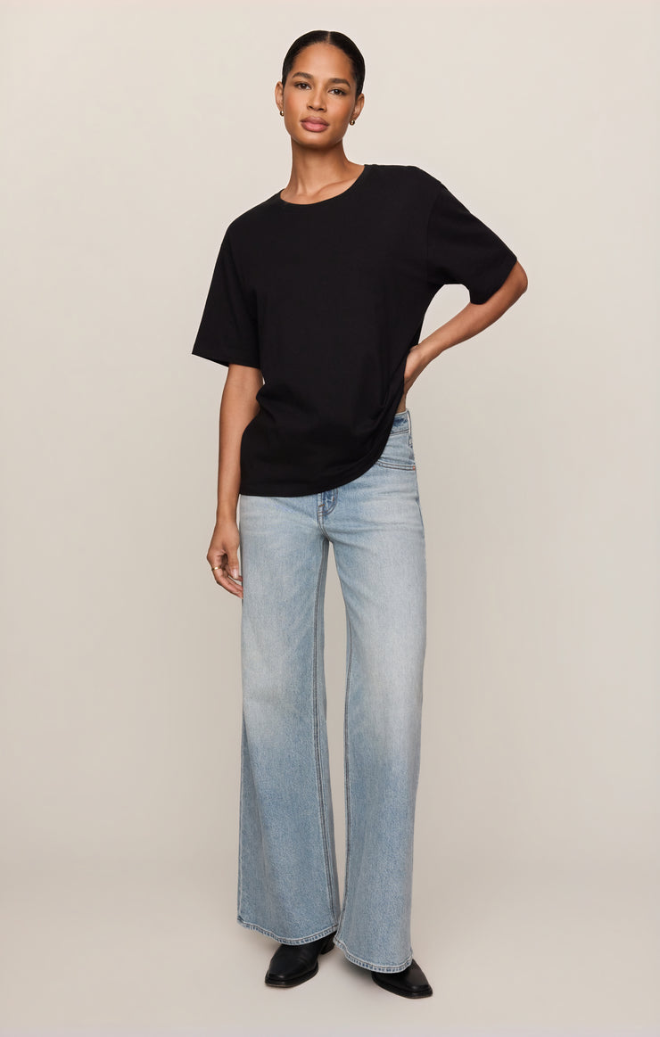 Tops Long Breeze Tee True Black