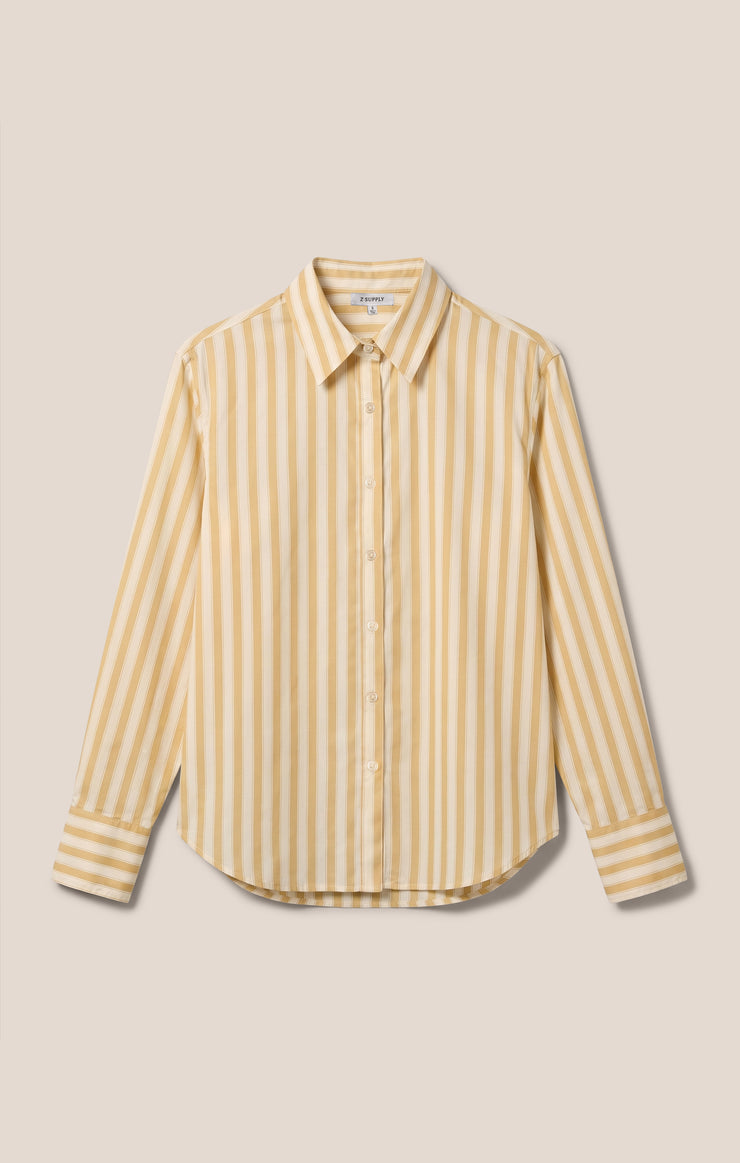 Golden Haven Stripe Button Up