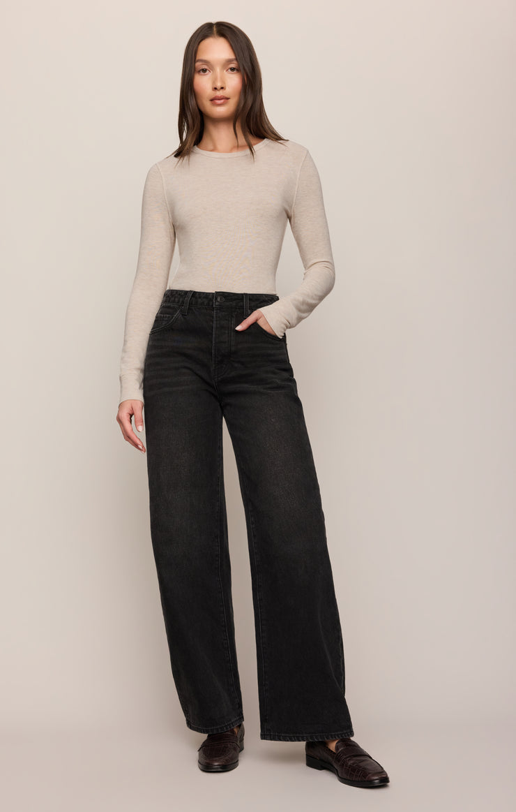 Tops Alexandra Top Natural Heather