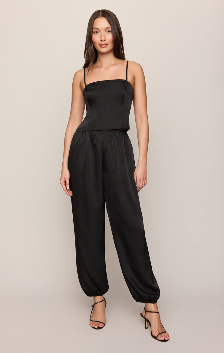 Tops La Luna Luxe Strapless Top Black