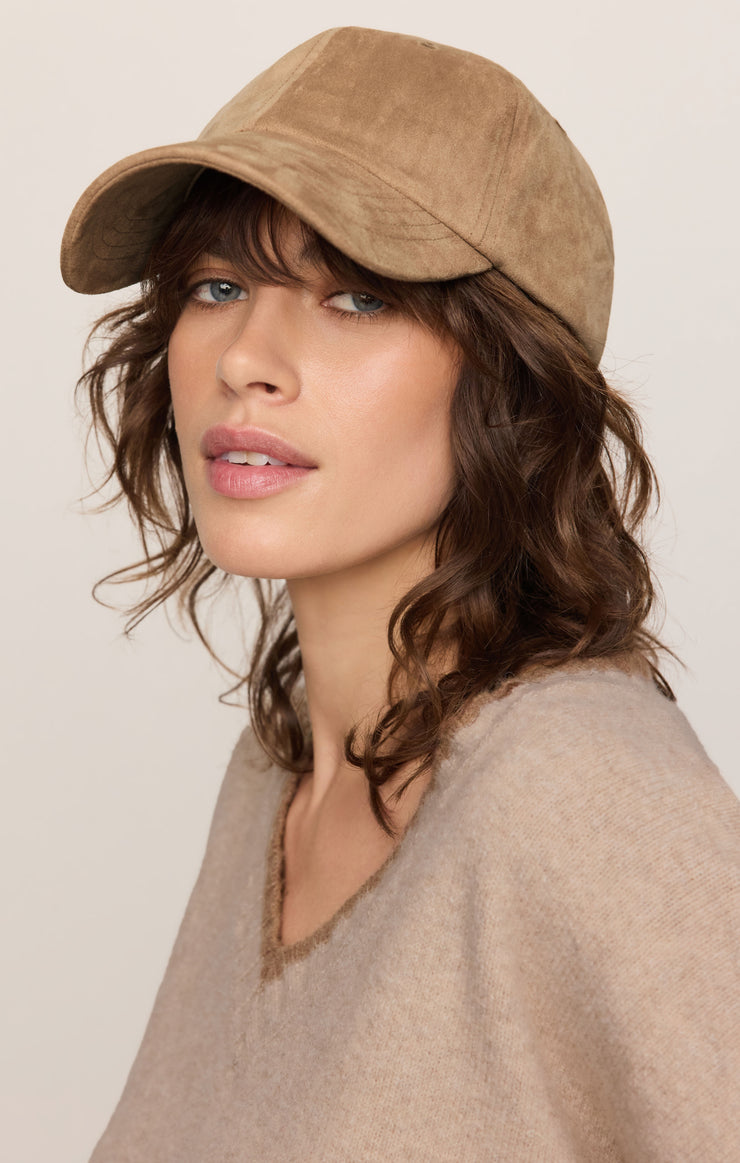 Accessories Outpost Faux Suede Hat Light Sand