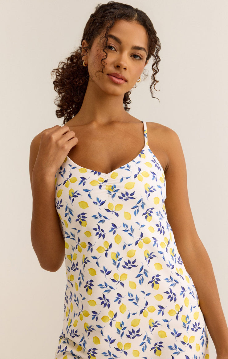 Dresses Good Day Lemon Active Dress Sandstone