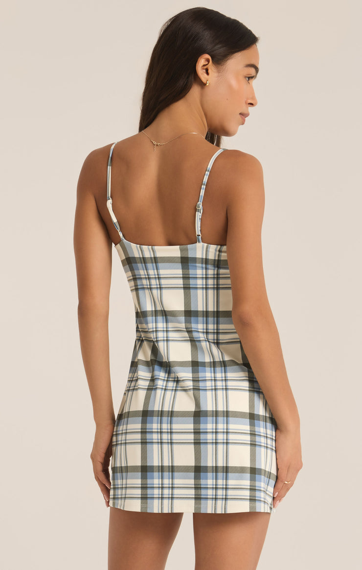 Dresses Doubles Plaid Active Dress Sandstone