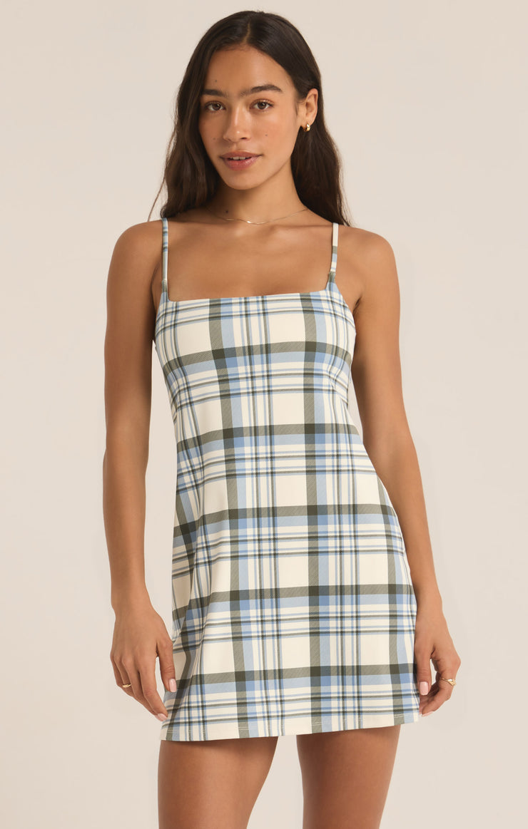 Dresses Doubles Plaid Active Dress Sandstone