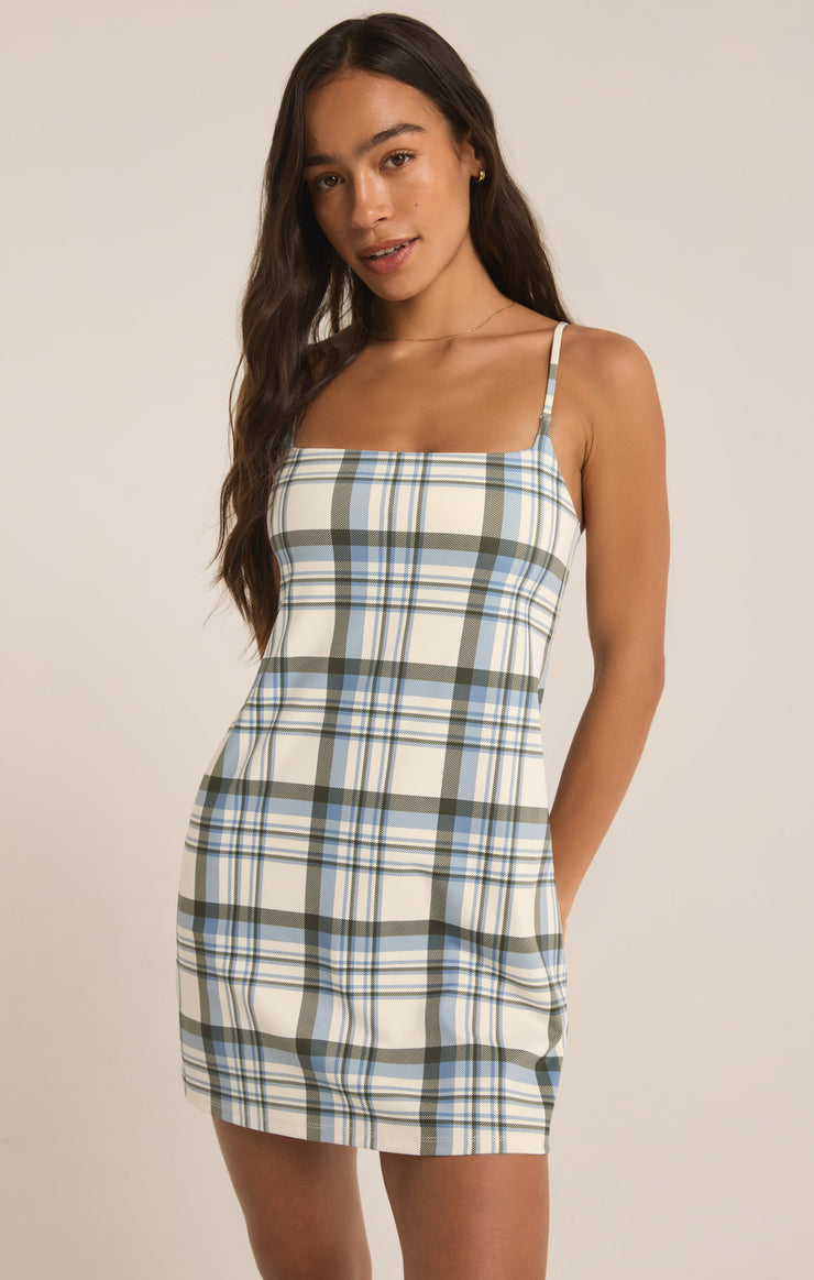 Dresses Doubles Plaid Active Dress Sandstone