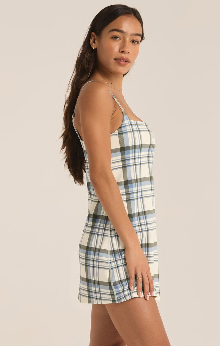 Dresses Doubles Plaid Active Dress Sandstone