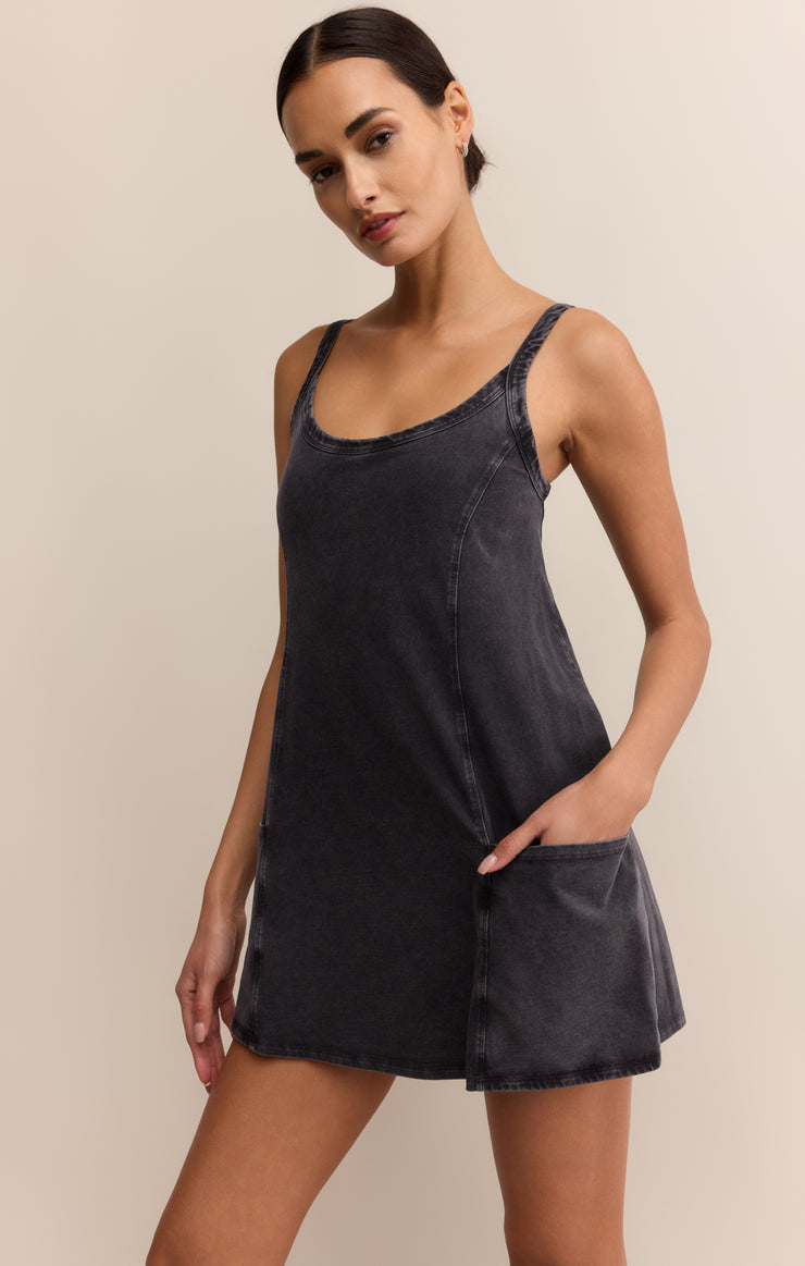 Dresses Jet Set Mini Dress Black Sand