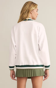 JacketsHampton Varsity Jacket White