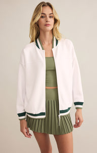 JacketsHampton Varsity Jacket White