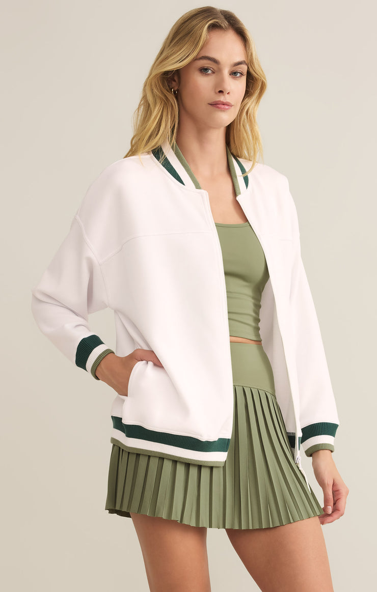 Jackets Hampton Varsity Jacket White