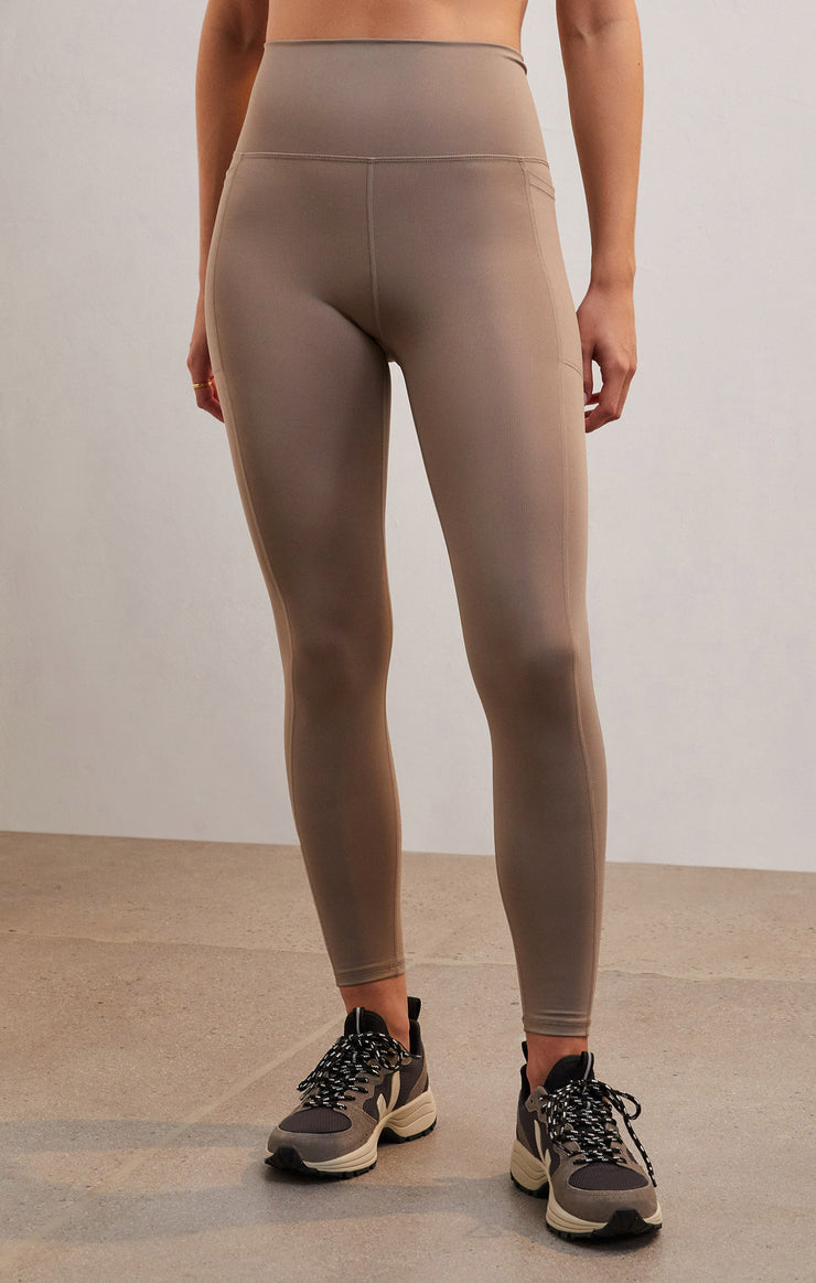 Airlift ribbed stretch 7/8 leggings