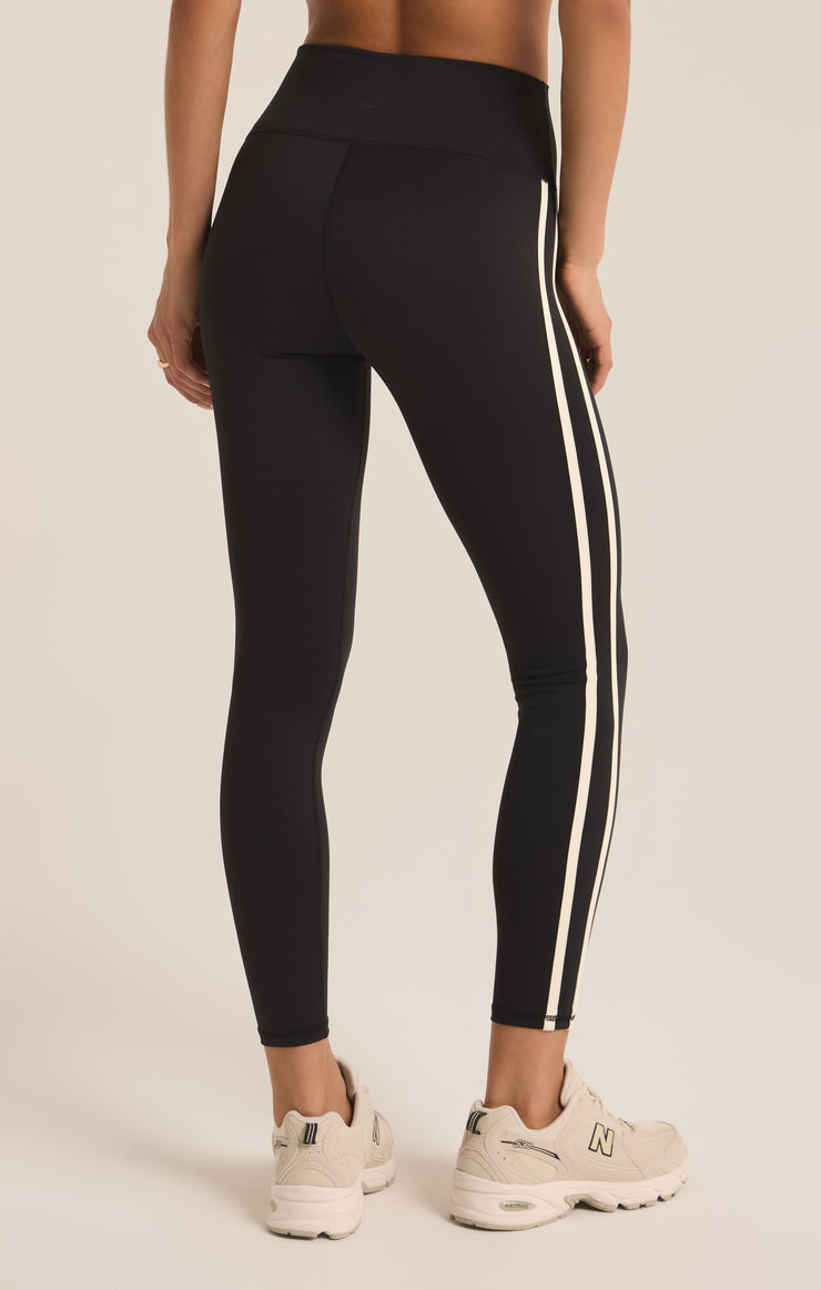 Leggings On Rotation Contrast 7/8 Legging Black