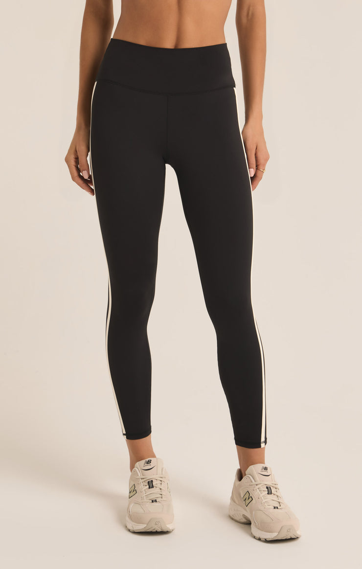 Leggings On Rotation Contrast 7/8 Legging Black